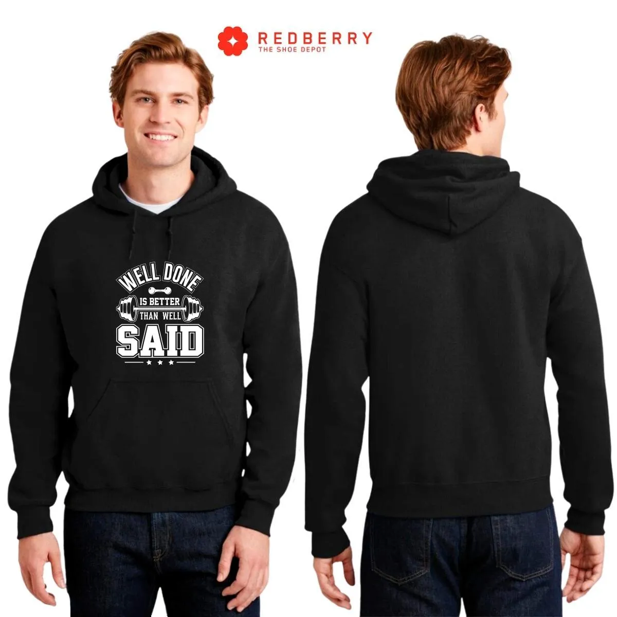 Sudadera Hombre  Hoodie Gym Ejercicio Fitness 019