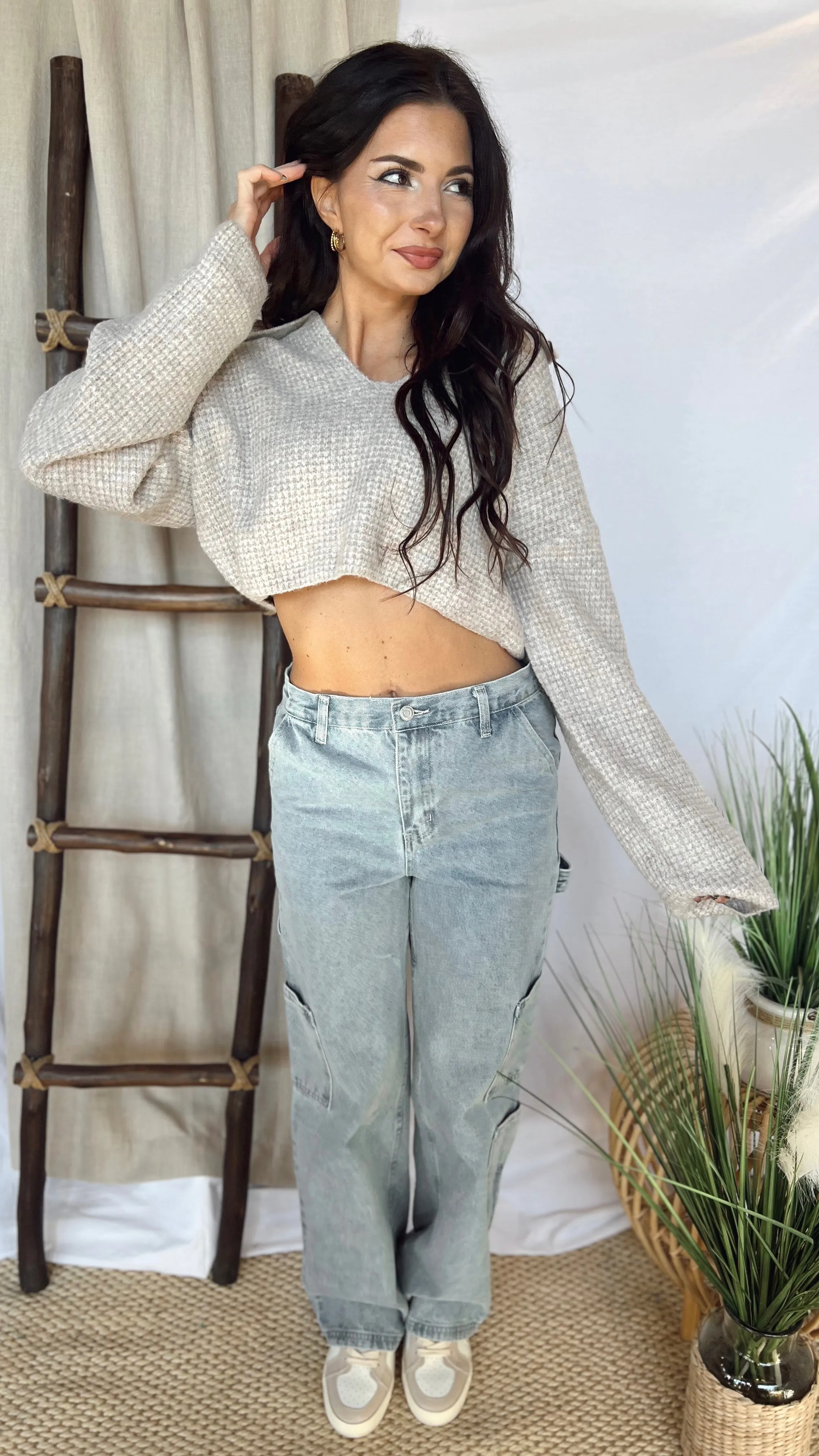 The High Standards Crop Sweater