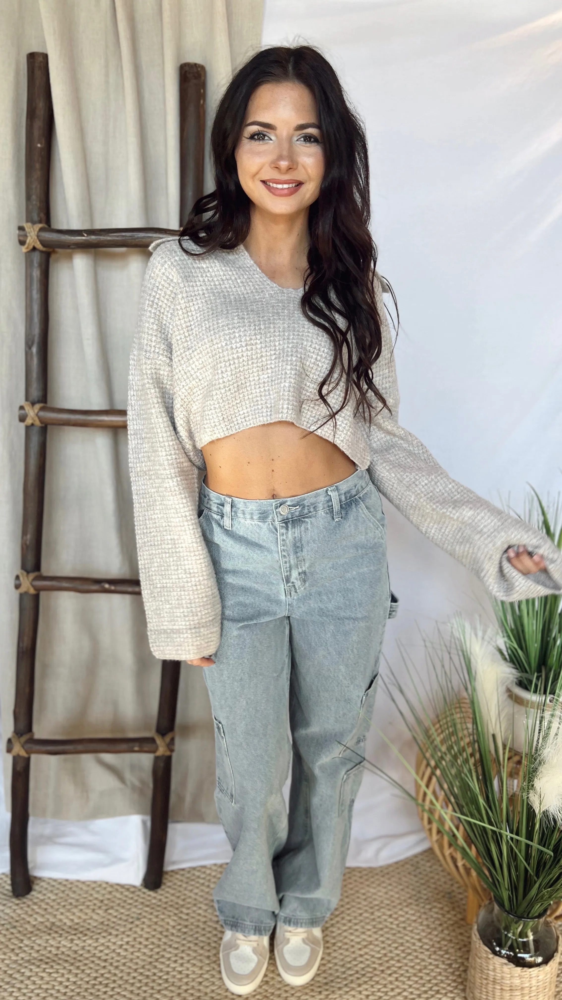 The High Standards Crop Sweater