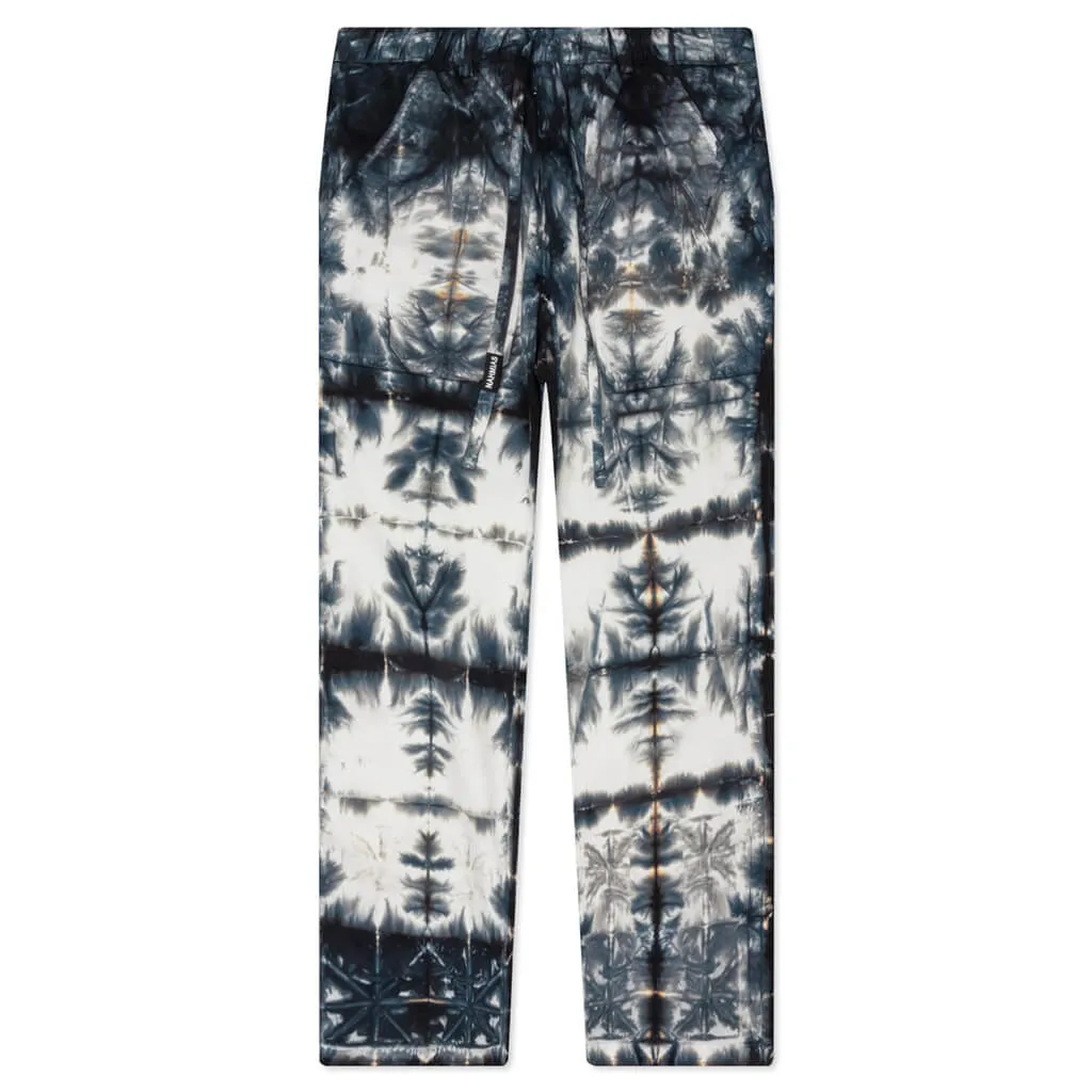 Tye Dye Baggy Trousers - Blue Tye Dye