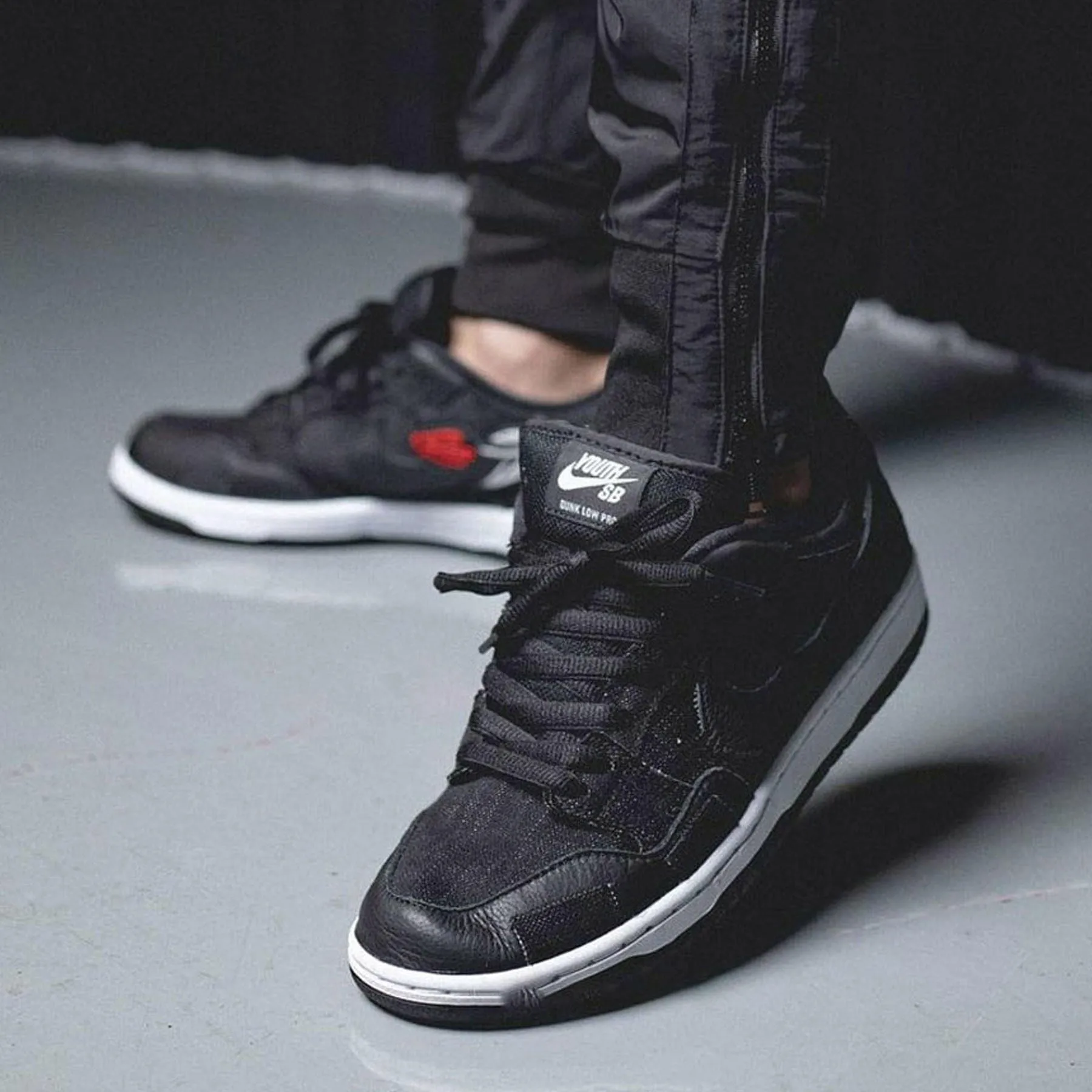 Wasted Youth x Nike Dunk Low SB 'Black Denim'